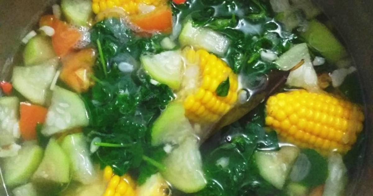 Resep Bening Bayam Labu Air Oleh Heni Noviani Cookpad