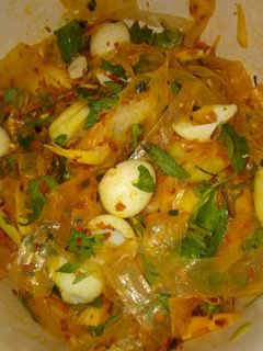 Hình của món Bánh tráng trộn.