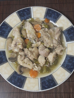 Una foto de Pollo a la cerveza