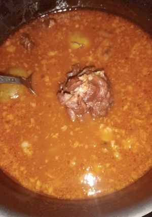 عکسی از دستور آبگوشت