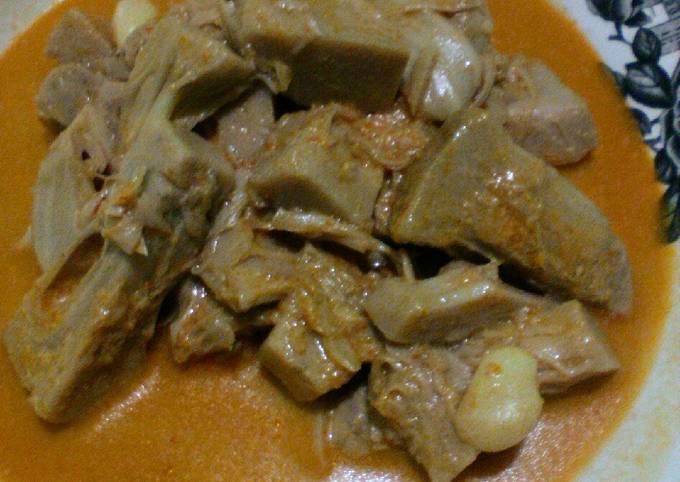 Cara Memasak Gulai Nangka Padang ala mamaku Istimewa
