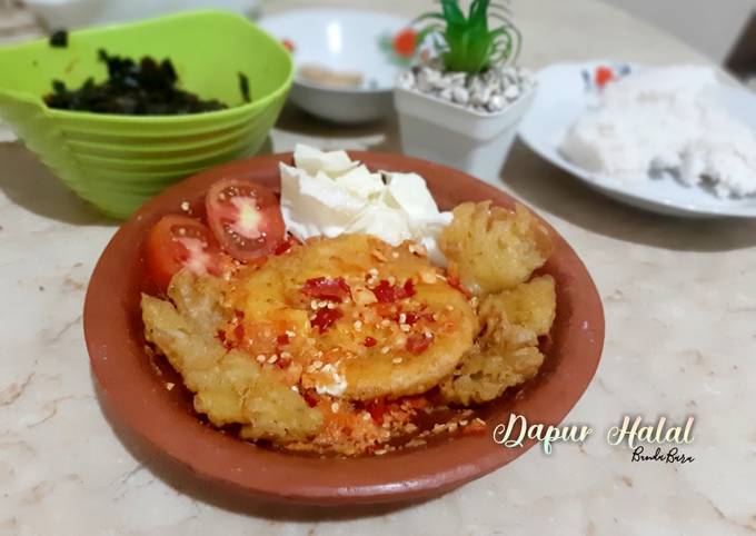 Telur Geprek Sambel Mete : sederhana tapi MantuuL