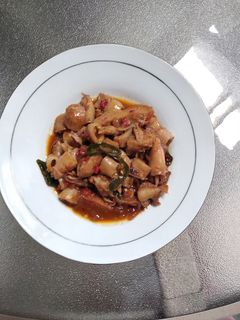 Foto resep Cumi Asin Pedas Manis