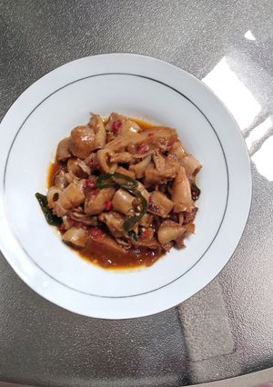 Foto resep Cumi Asin Pedas Manis