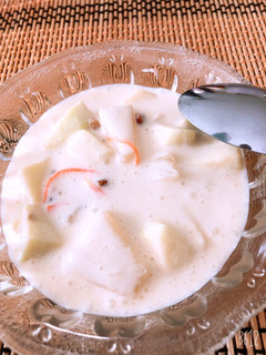 Una foto de Ensalada de manzana