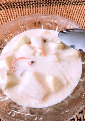 Una foto de Ensalada de manzana
