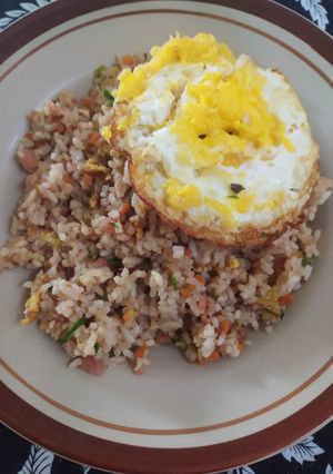 Foto resep Nasi goreng rumahan buat anak anak
