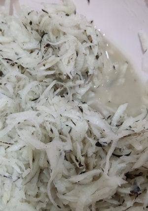 عکسی از دستور سالاد ترب سیاه