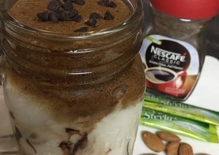 Recipe of Homemade Vegan Dalgona coffee#homemadealmondmilk#dalgonacoffee