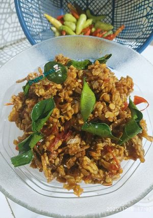 Foto resep 78. Orek Tempe Pedas Manis