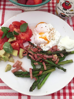 Foto de Ovos com Espargos e Bacon