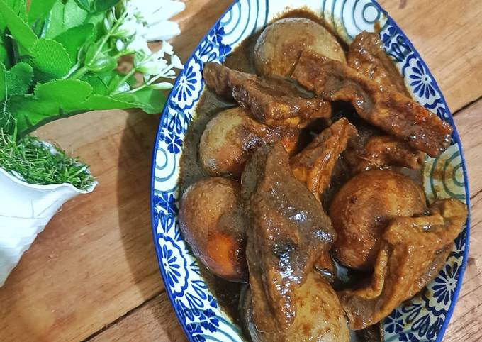 Resep Semur Tahu Telur Oleh Ummu Choiratun Nisa Cookpad