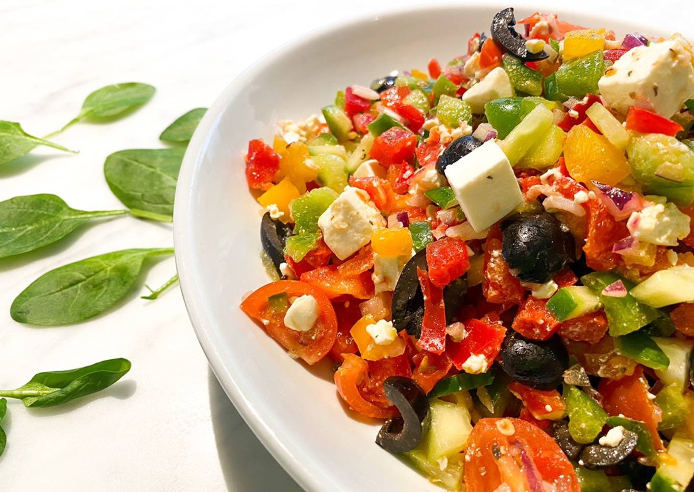 Salade chopska (Šopska)