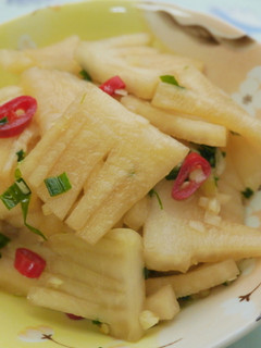 涼拌大頭菜 的食譜成品照片