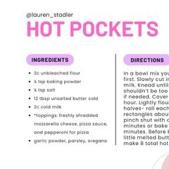 A picture of Hot pockets.