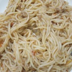 A picture of Spaghetti 😋😋#simple.