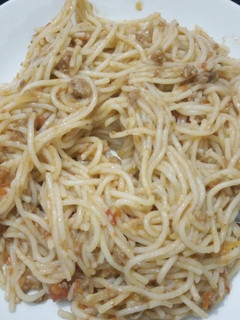 A picture of Spaghetti 😋😋#simple.
