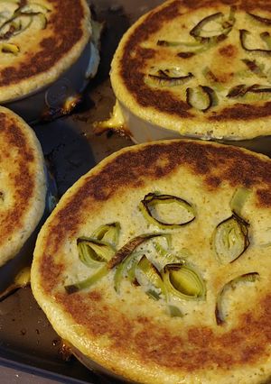 Una foto de Hamburguesas de Brócoli y Garbanzos