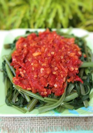 Foto resep Pelecing Kangkung Modif