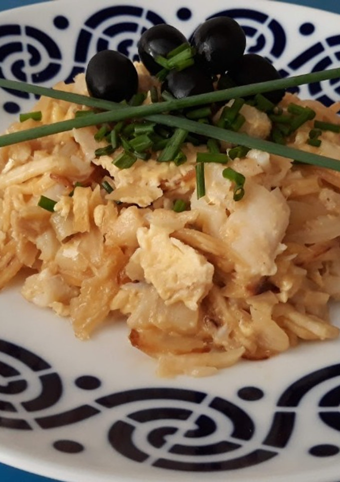 Una foto de Bacalao dorado