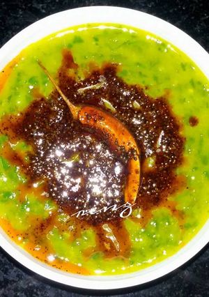 A picture of Paatal Bhaji.