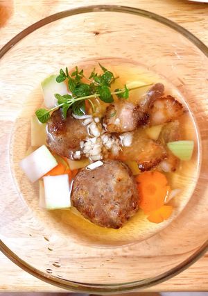 Hình của món Bún chả.