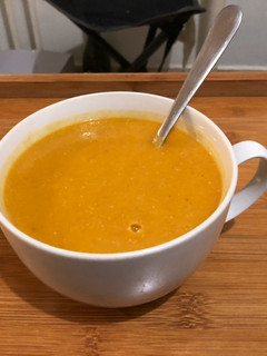Szalonnás Vöröslencse krémleves recept fotója