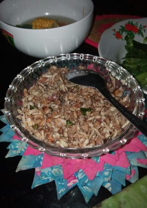 Foto resep Oseng terinasi pedes