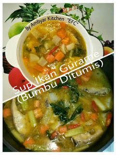 Foto resep 🐟Sup Ikan Gurame🐟 (Bumbu ditumis)