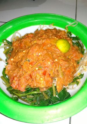 Foto resep Pelecing kangkung Lombok-sumbawa Ala Rana