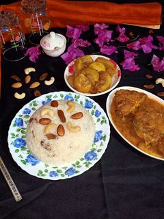 মিষ্টি দুধ পোলাও (Mishti dudh polao recipe in Bengali) রেসিপির প্রধান ছবি