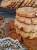 Frollini al cacao con gocce di cioccolato