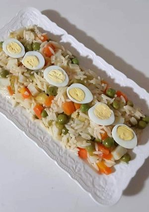 Une photo de Salade de pâtes aux légumes ❤