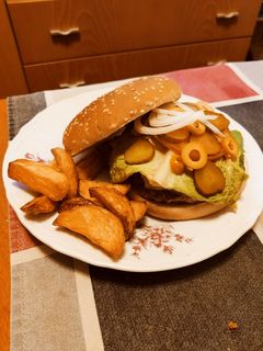 Una foto de Hamburguesas a my way