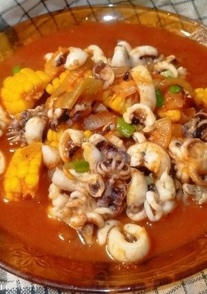 Foto resep Cumi saus padang ala aku