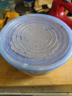 A picture of Chia seed overnight oats with Maca Powder.