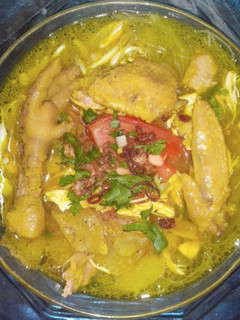 Foto resep "SOTO AYAM KUAH KUNING"