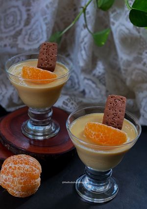 A picture of Orange Pudding.