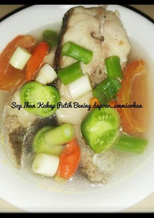 Foto resep Sop ikan kakap putih bening