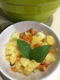 Una foto de Ensalada de Papas y Zanahorias Caramelizadas