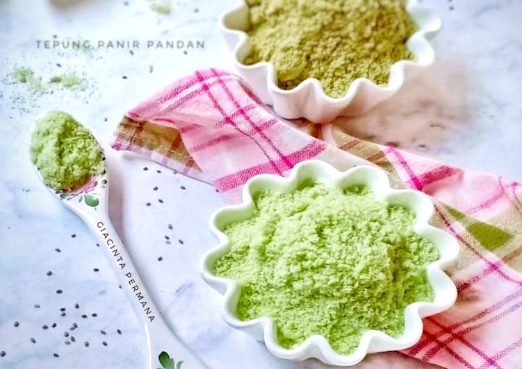 Resep Tepung Roti wangi pandan Sempurna