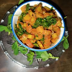 Gajar methi A picture of Gajar methi.