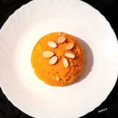 A picture of Kesari Sheera.