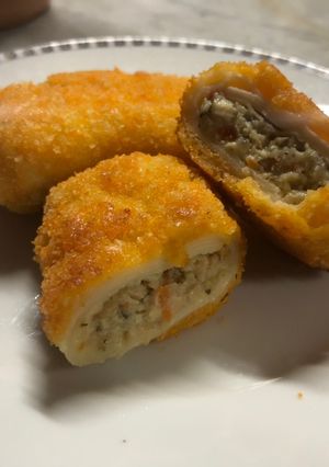 Foto resep Risoles Creamy Cheese Chicken Parmesan