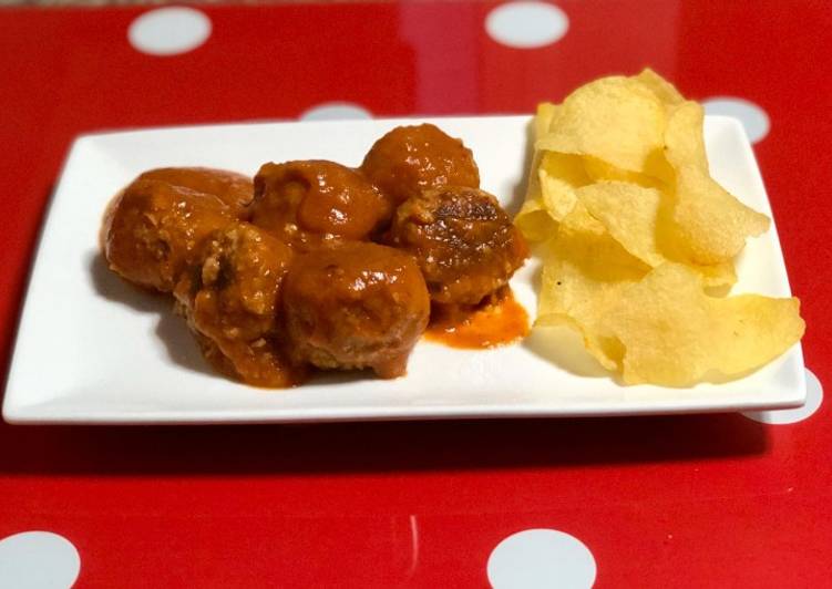 Albóndigas de soja texturizada al horno 🌱vegetariana