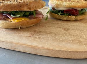 Une photo de Bagel fait maison