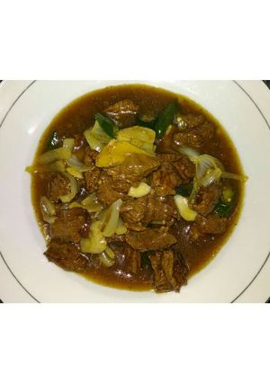 Foto resep Tumis daging sapi cabe hijau