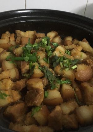 Hình của món Thịt kho tiêu.