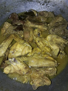 Foto resep Ayam ungkep bumbu kuning