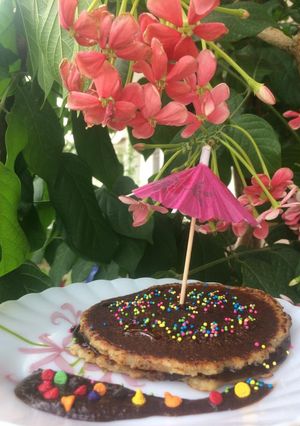 A picture of Desi Style Pan Cake.